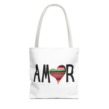 Amor Serape Tote Bag