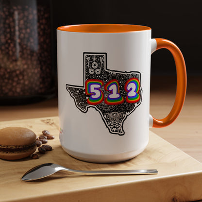 Texas 512 Coffee Mug