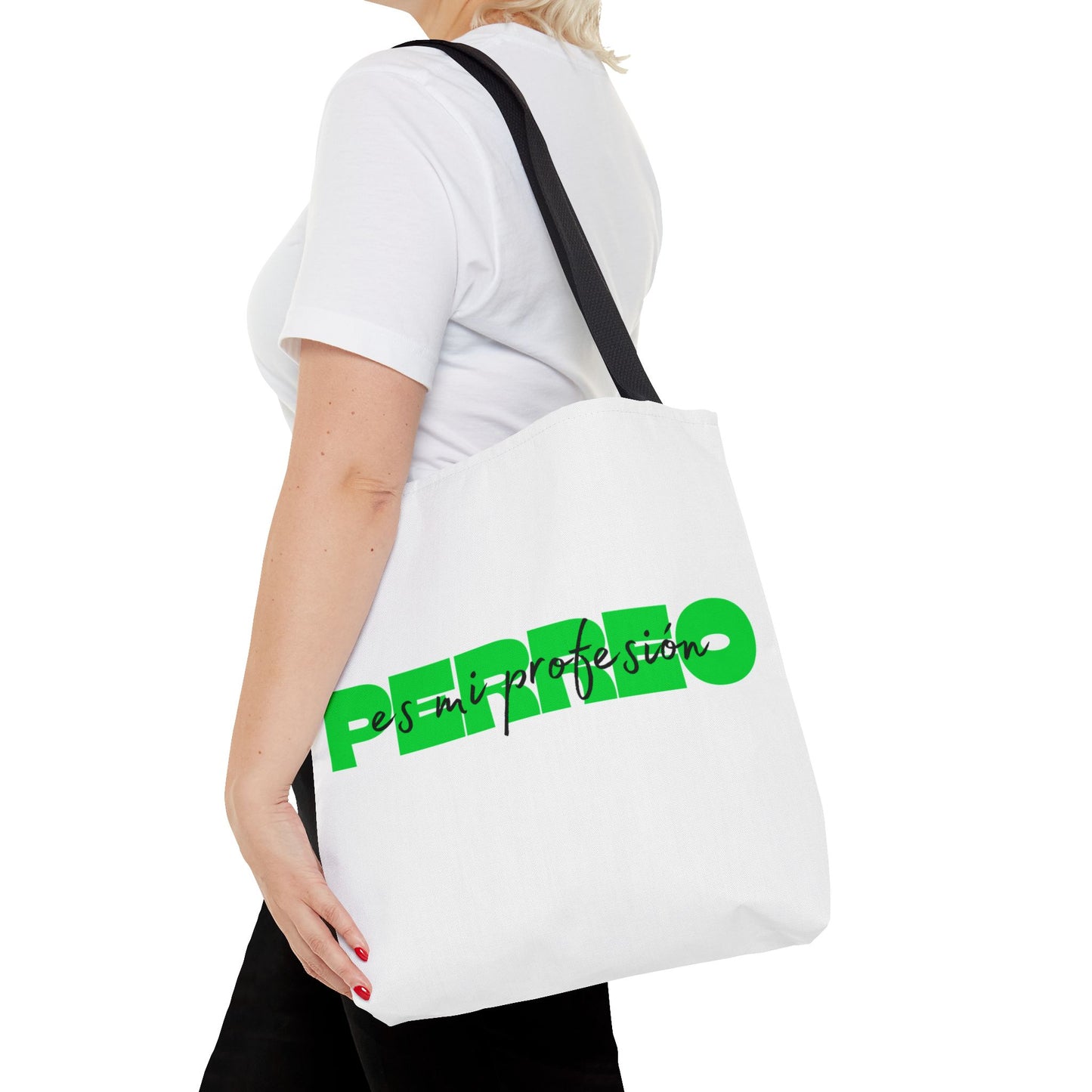 Perreo Es Mi Profesion Green Tote Bag