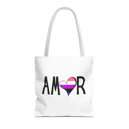Amor Genderfluid Tote Bag