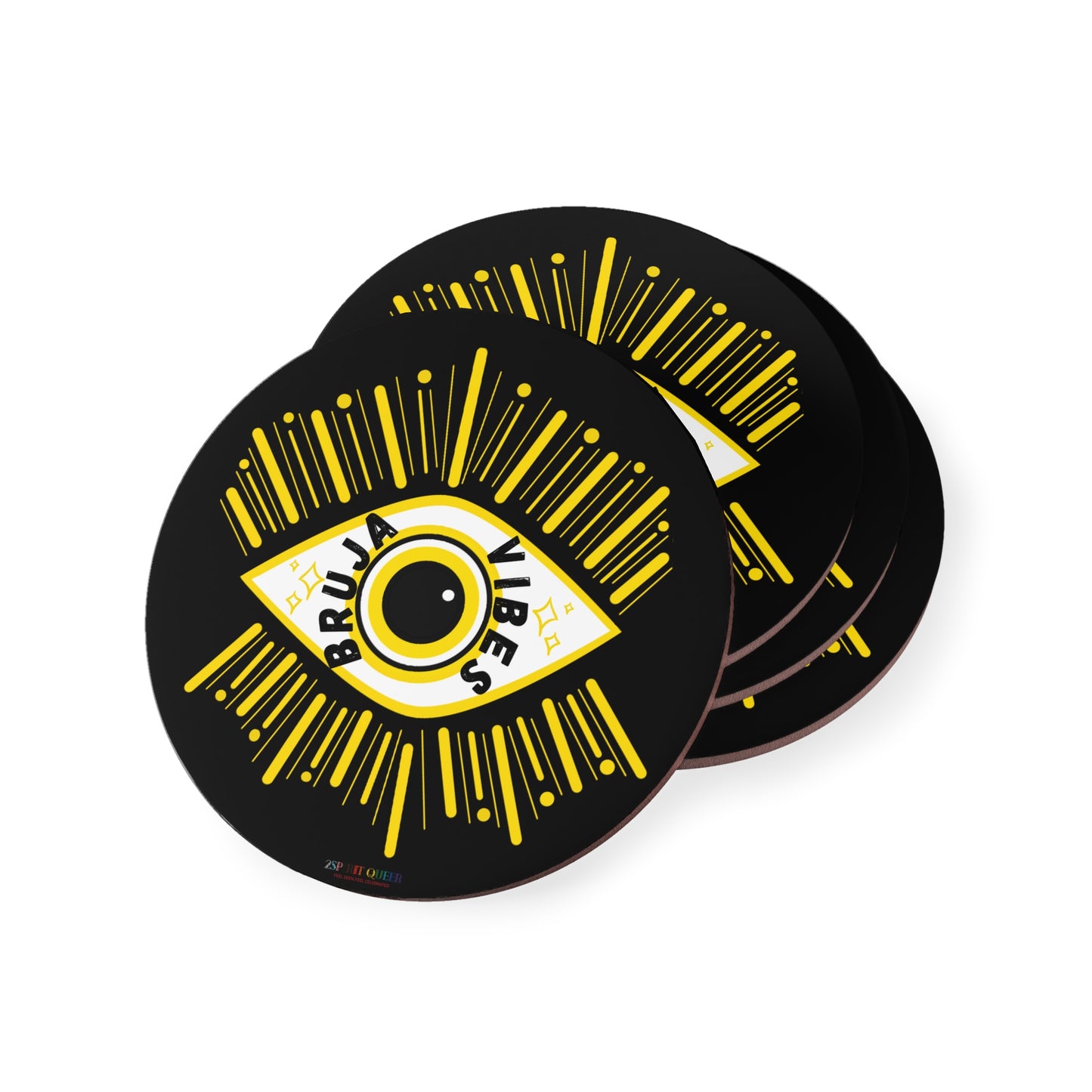 Bruja Vibes Inner Eye Coasters