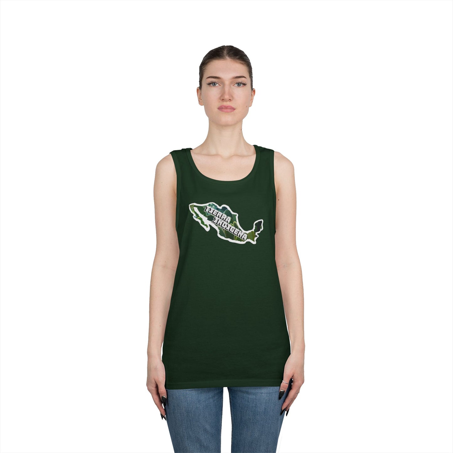 Tierra Indigena Nopales Heavy Cotton Tank Top
