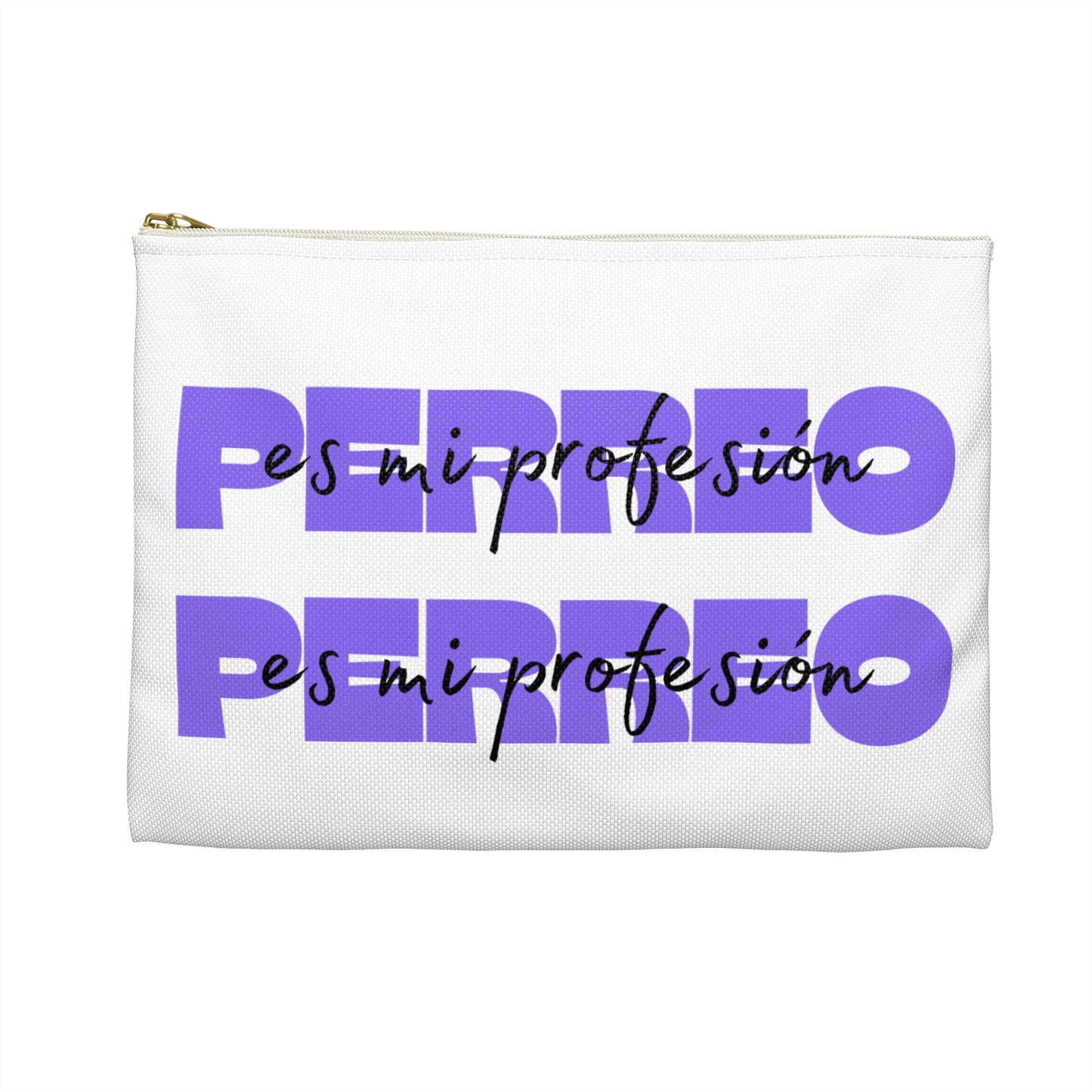 Perreo Es Mi Profesion - Purple Accessory Pouch