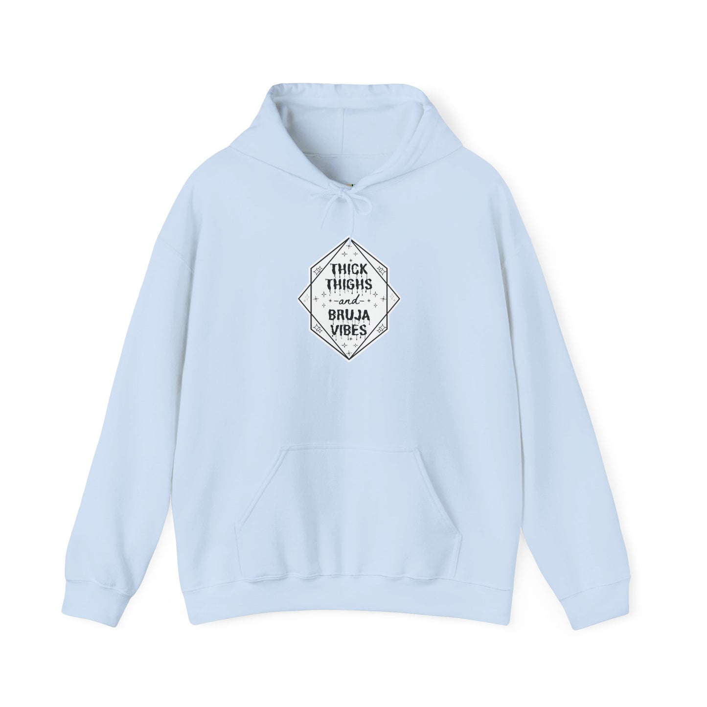 Thick Thighs Bruja Vibes Hooded Sweatshirt