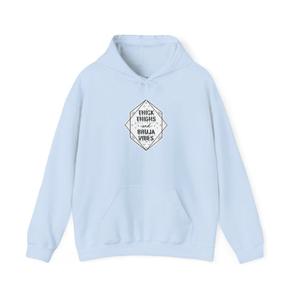 Thick Thighs Bruja Vibes Hooded Sweatshirt