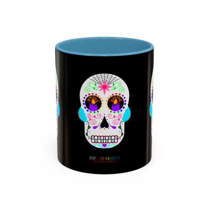 Queer Sugar Skull Coffee Mug