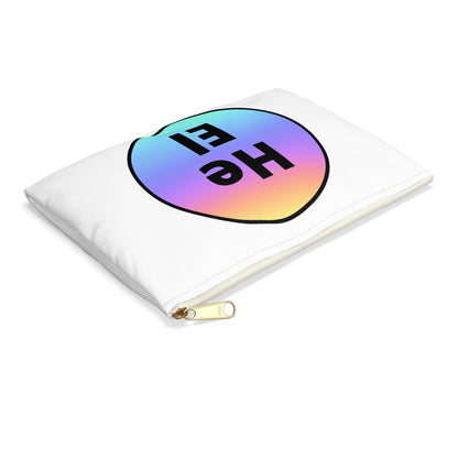 He / El Rainbow Accessory Pouch