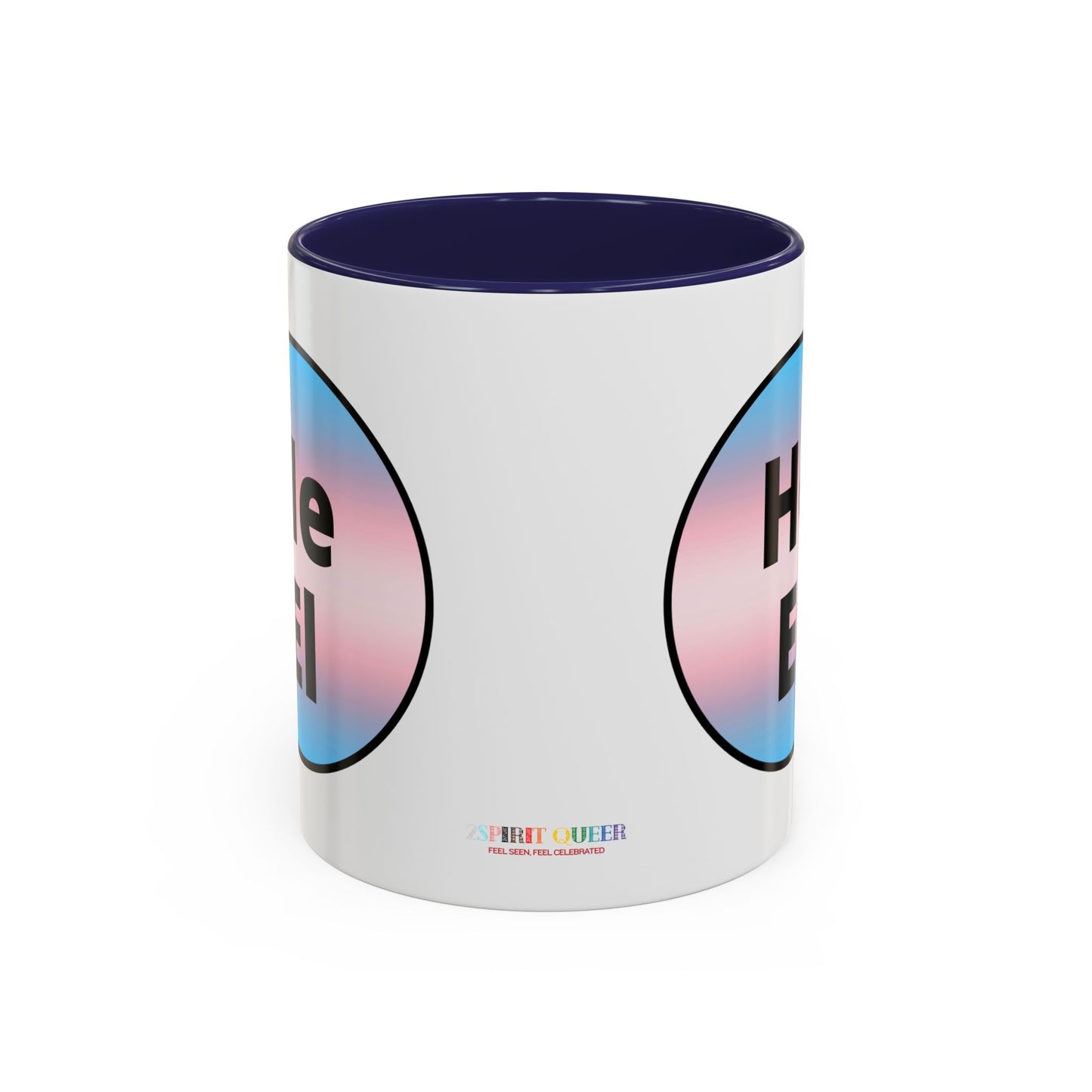 He/El Trans Accent Coffee Mug