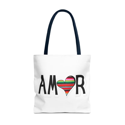 Amor Serape Tote Bag