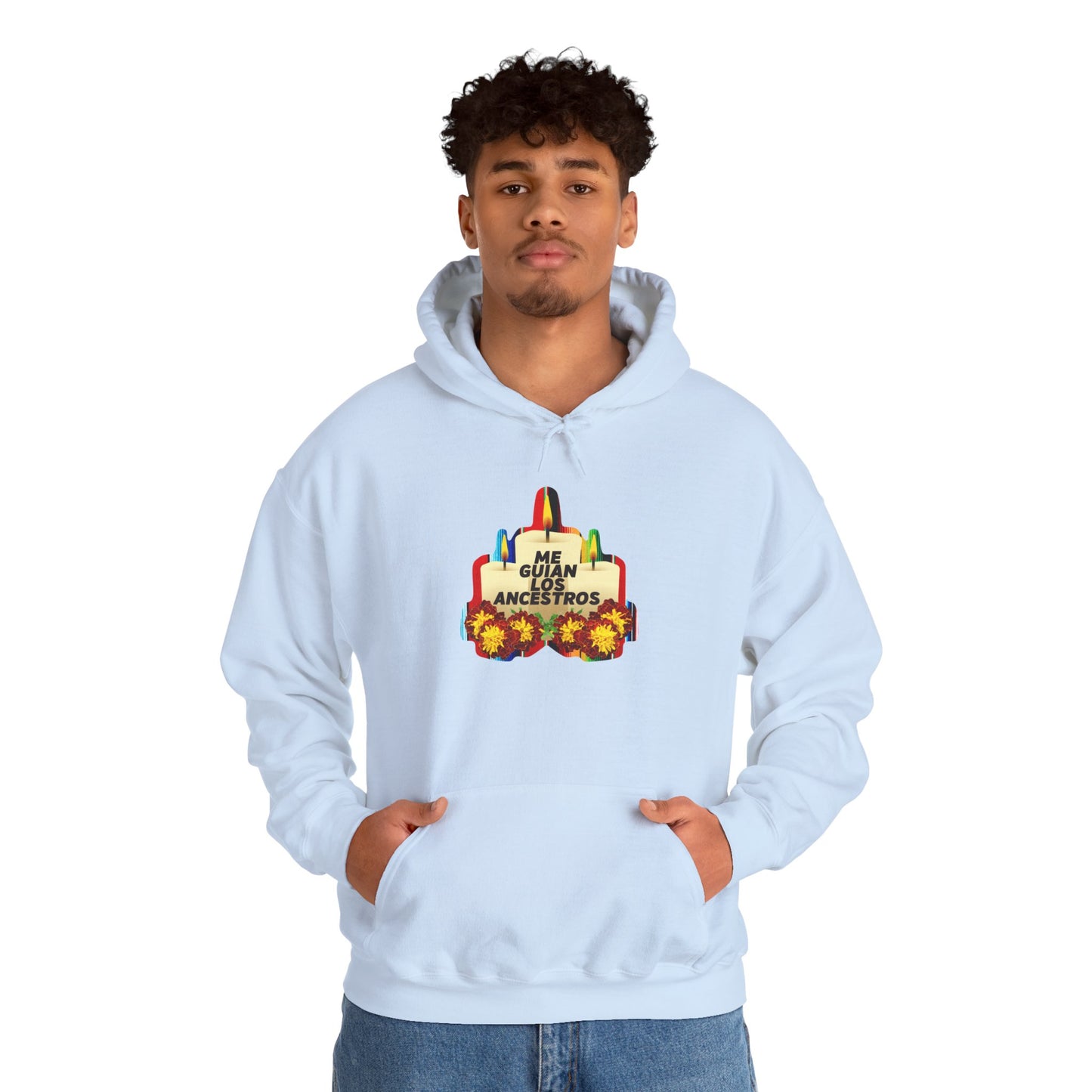 Me Guian Los Ancestros Hooded Sweatshirt