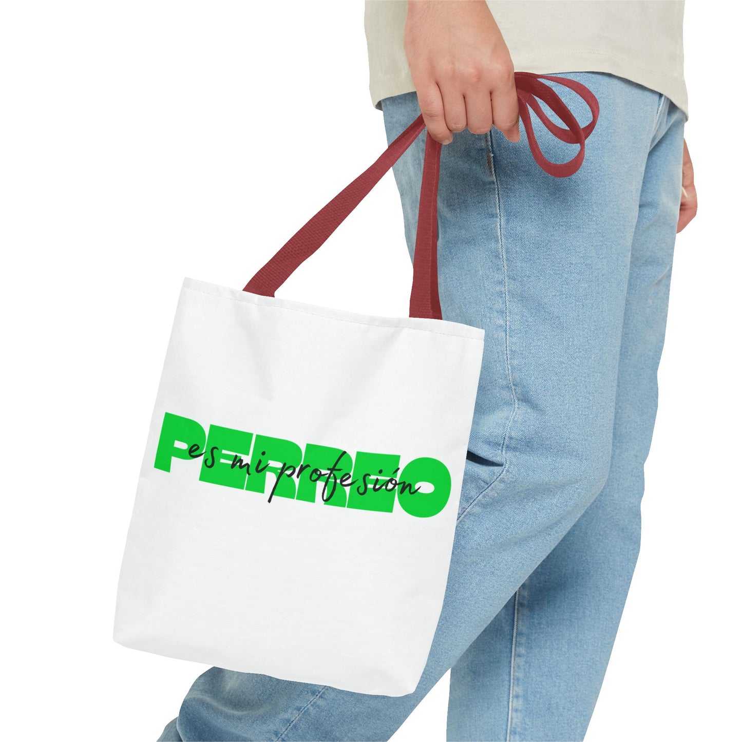 Perreo Es Mi Profesion Green Tote Bag