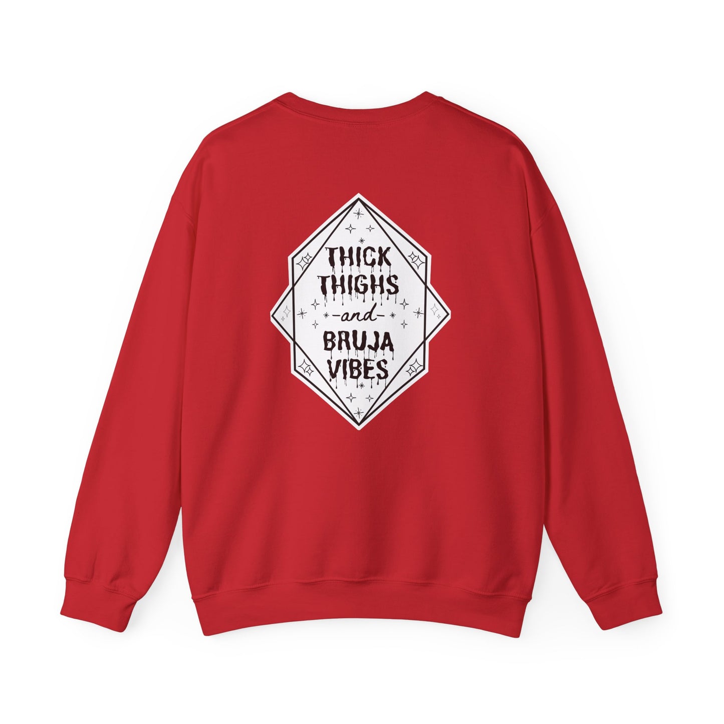 Thick Thighs Bruja Vibes Crewneck Sweatshirt
