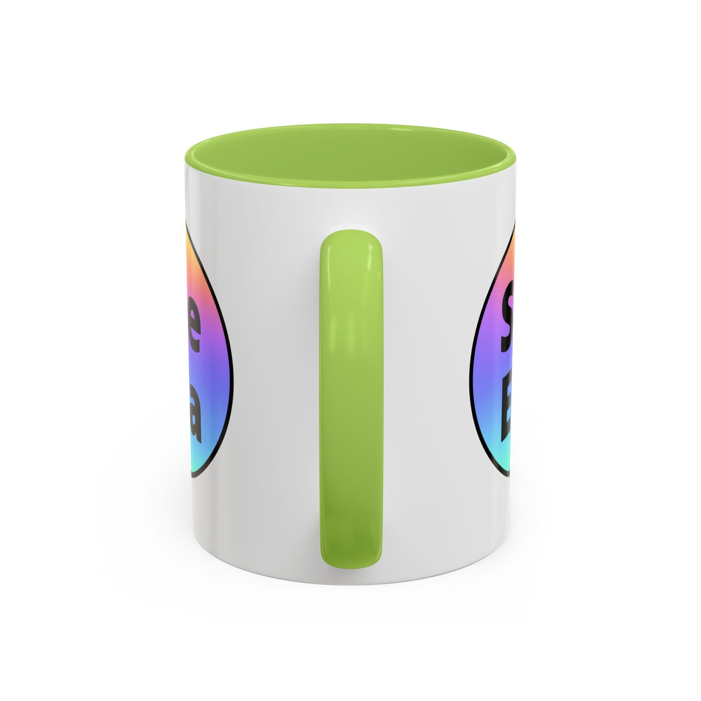 She/Ella  Rainbow Coffee Mug