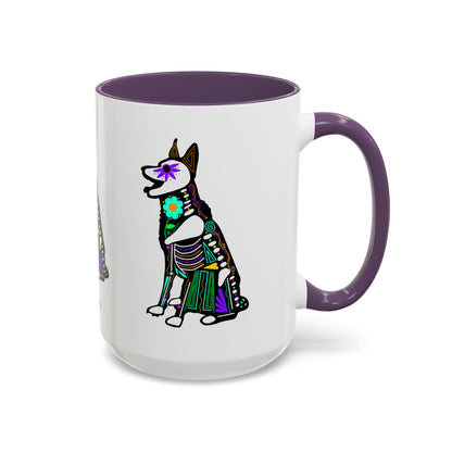 Dia de los Muertos German Shepard Coffee Mug