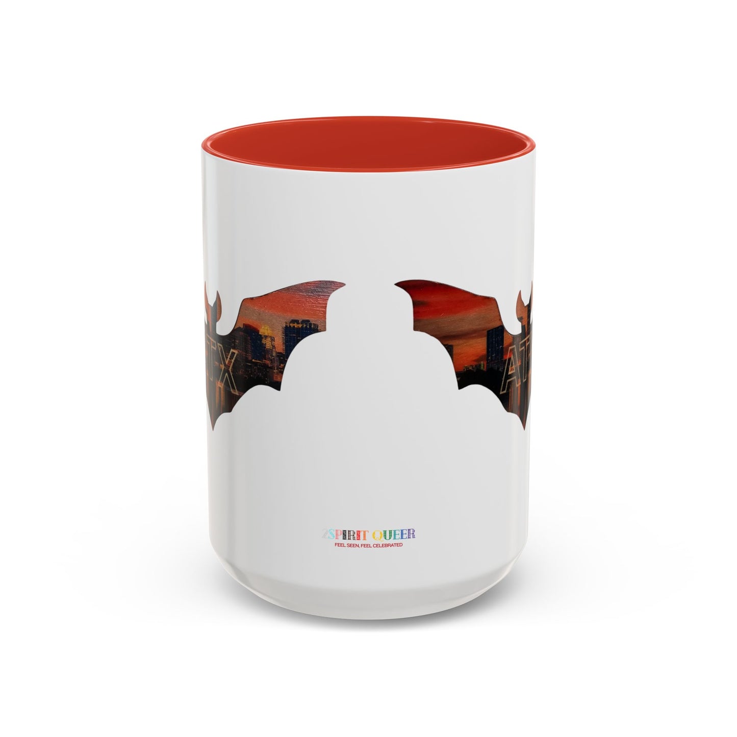 ATX Skyline Bat Coffee Mug