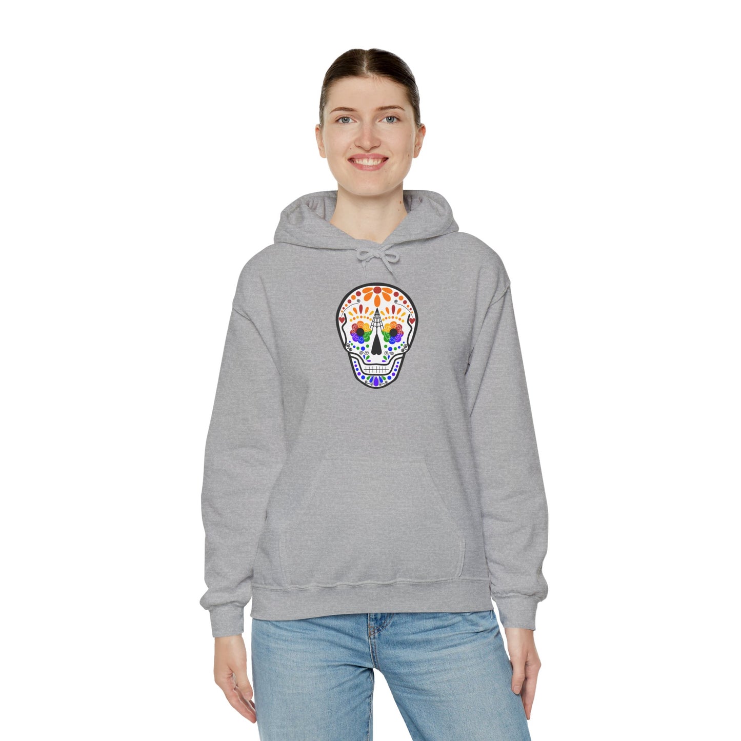 Queer Sugar Skull Hooded Sweatshirt
