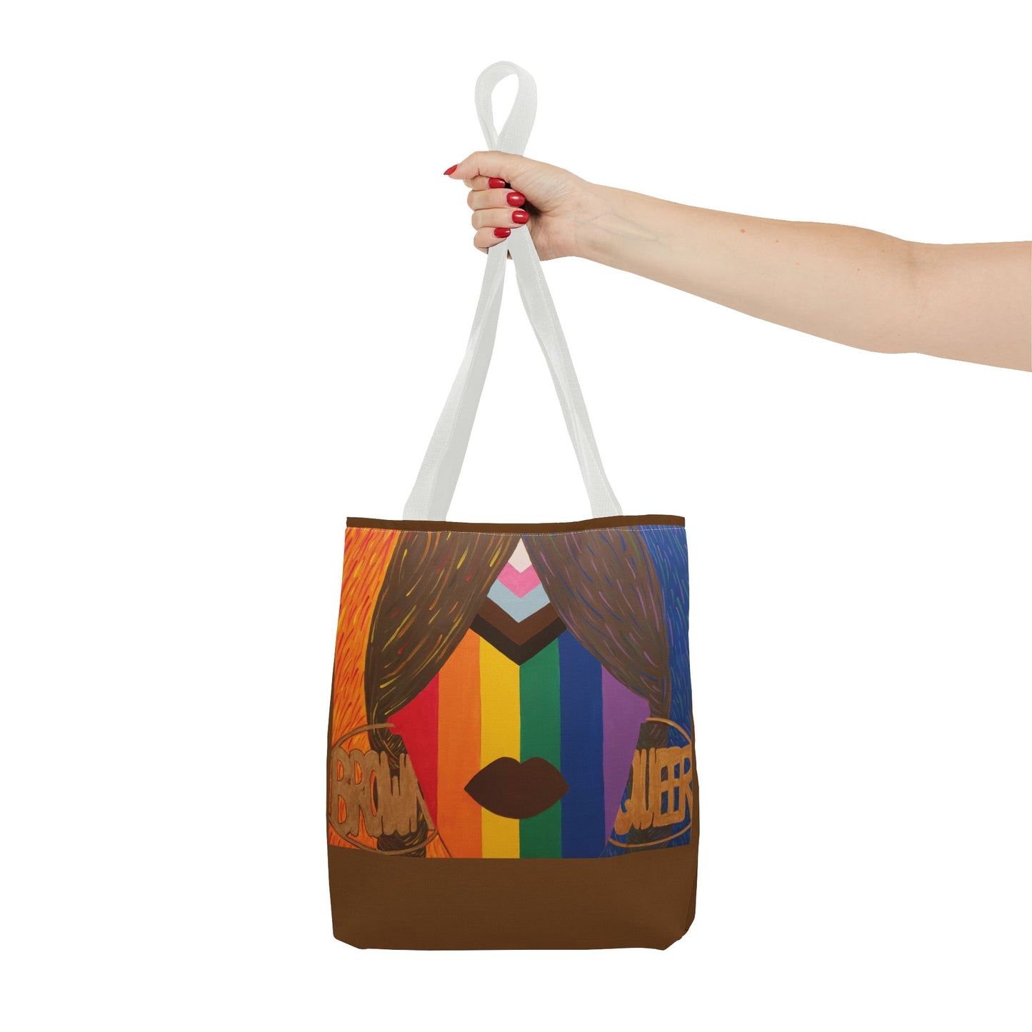 Brown and Queer Tote Bag