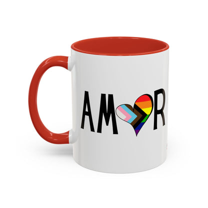 Amor  Inclusive Accent Coffee Mug