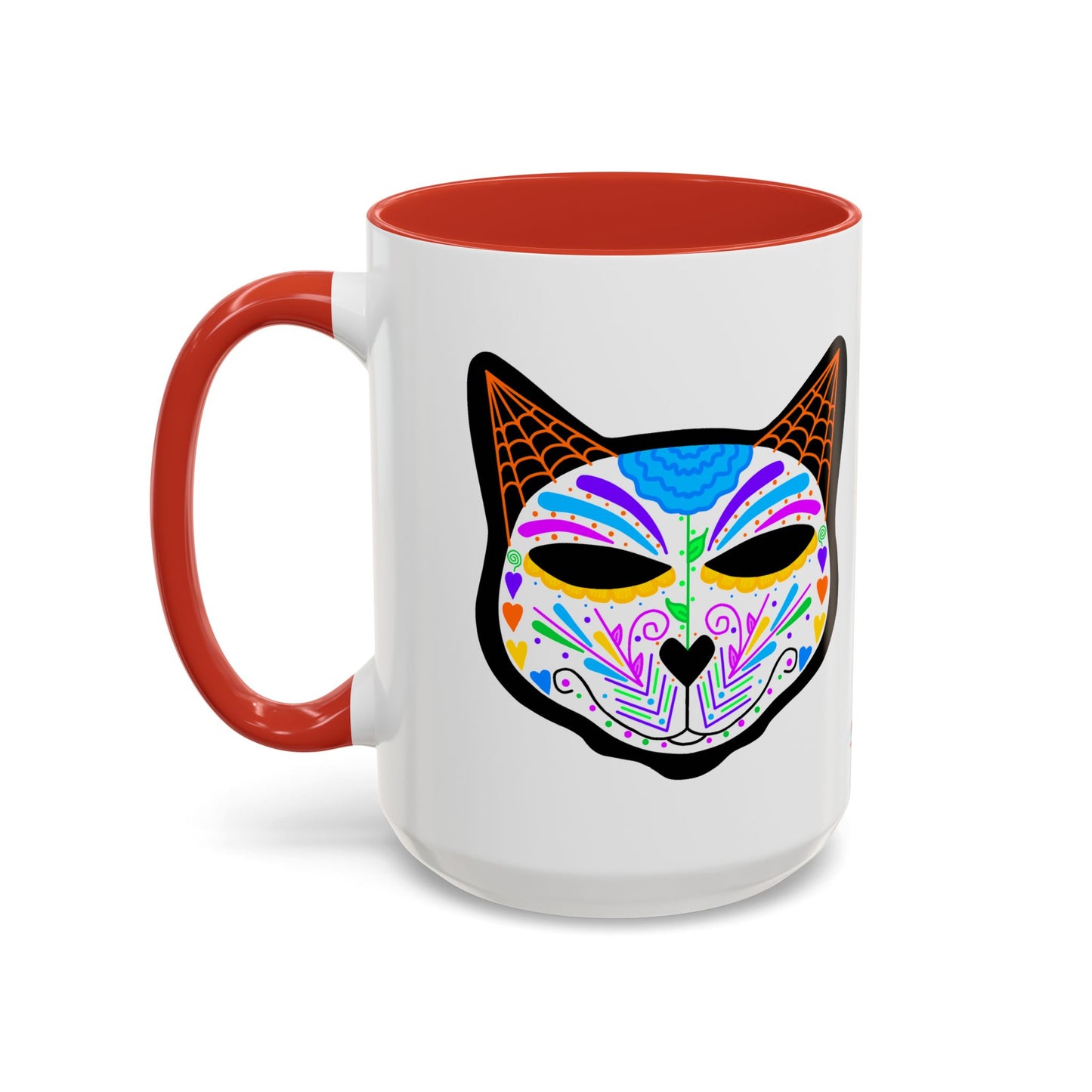 Dia de los Muertos Cat Coffee Mug
