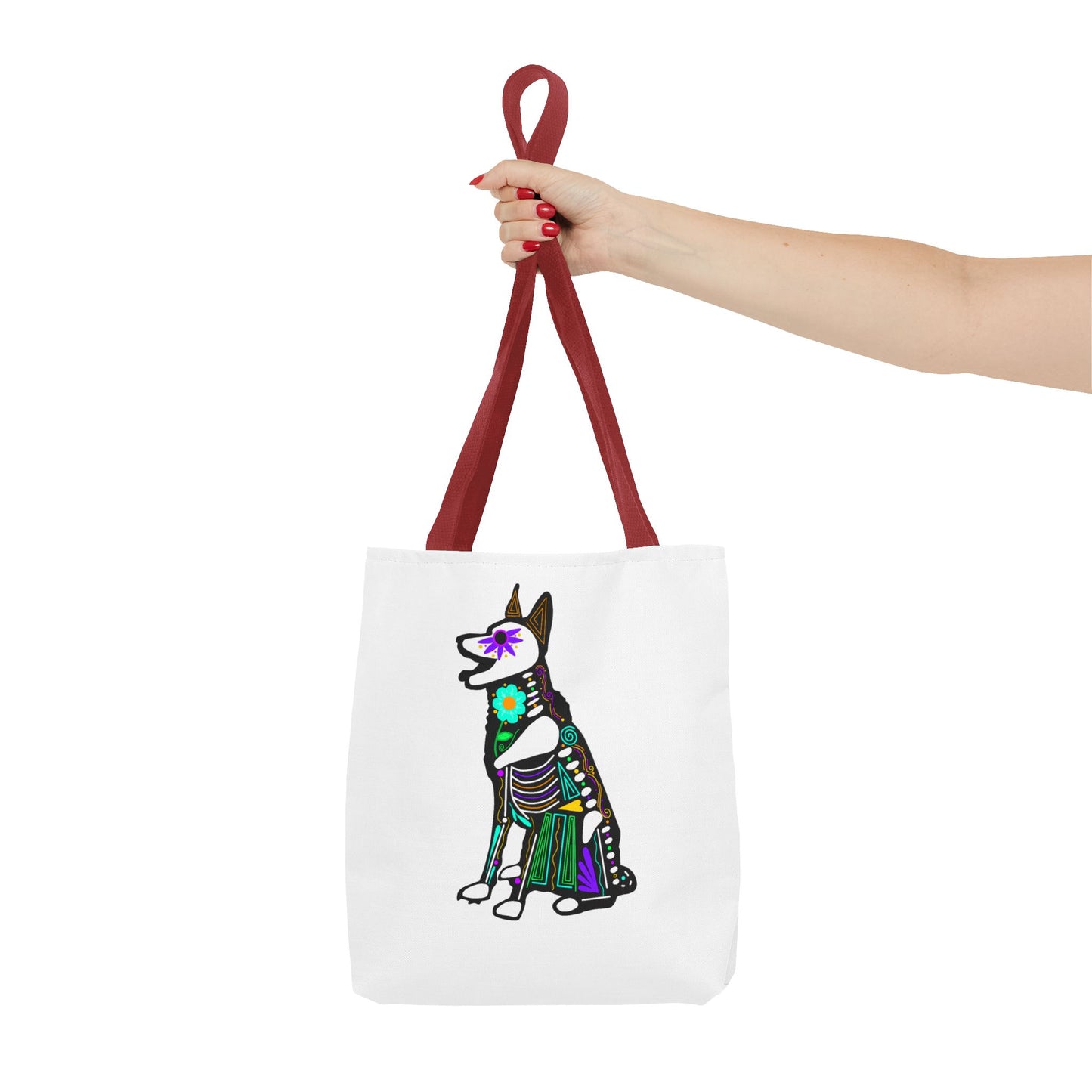 Dia de los Muertos German Shepard Tote Bag
