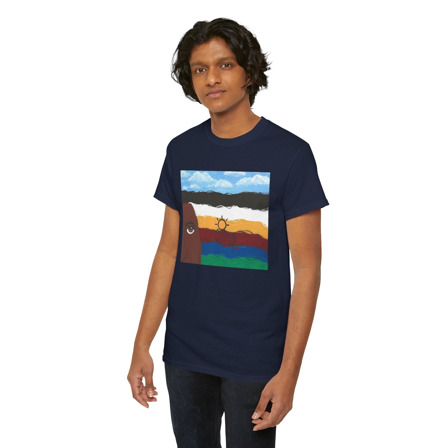 2Spirit Flag Heavy Cotton Tee