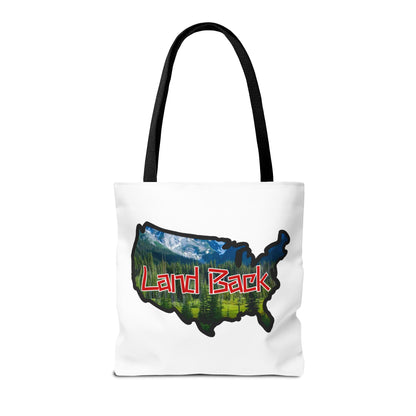 Land Back USA Tote Bag