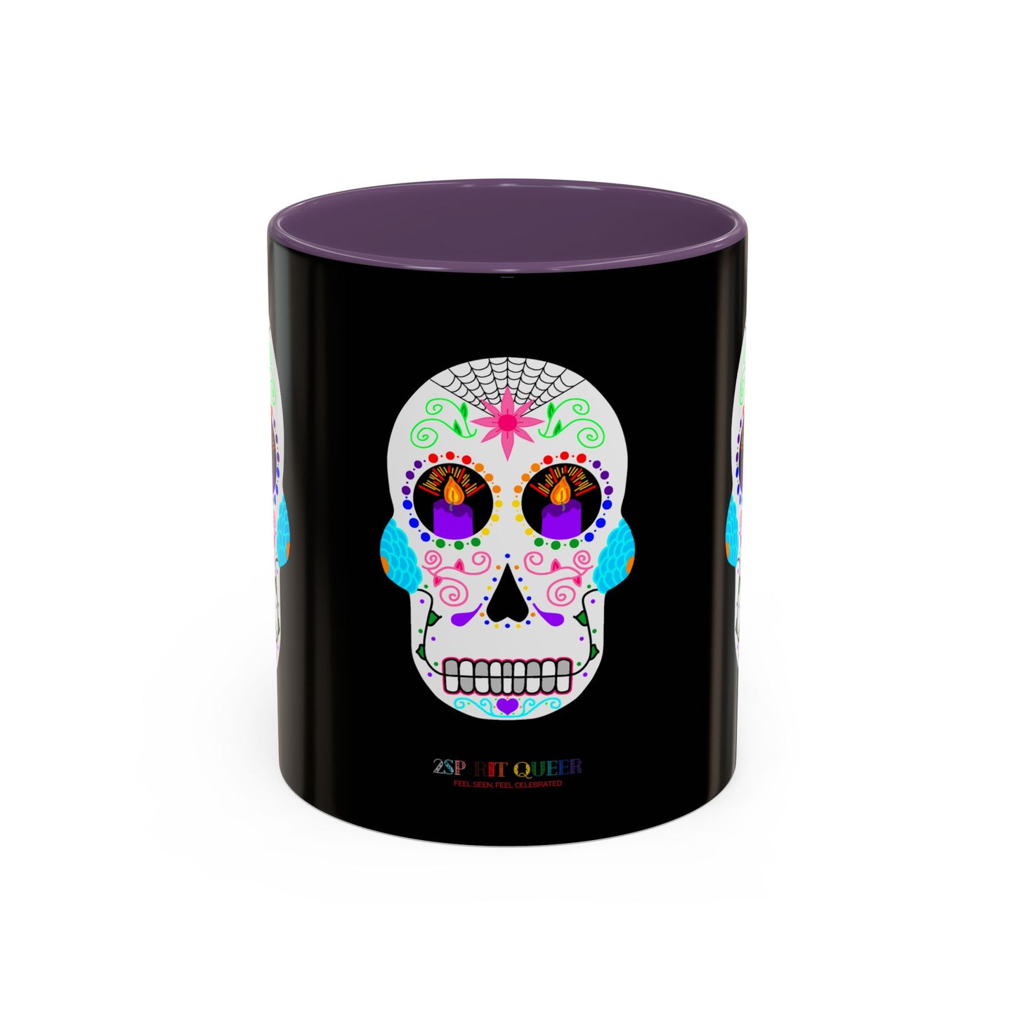 Queer Sugar Skull Coffee Mug