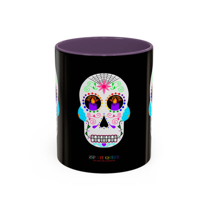 Queer Sugar Skull Coffee Mug