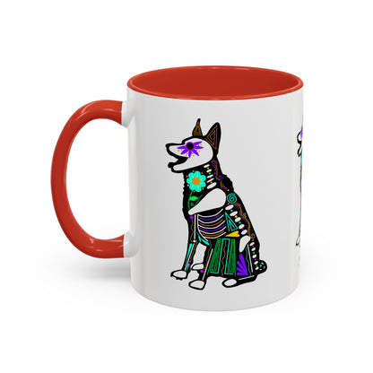 Dia de los Muertos German Shepard Coffee Mug
