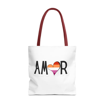 Amor Lesbian Tote Bag