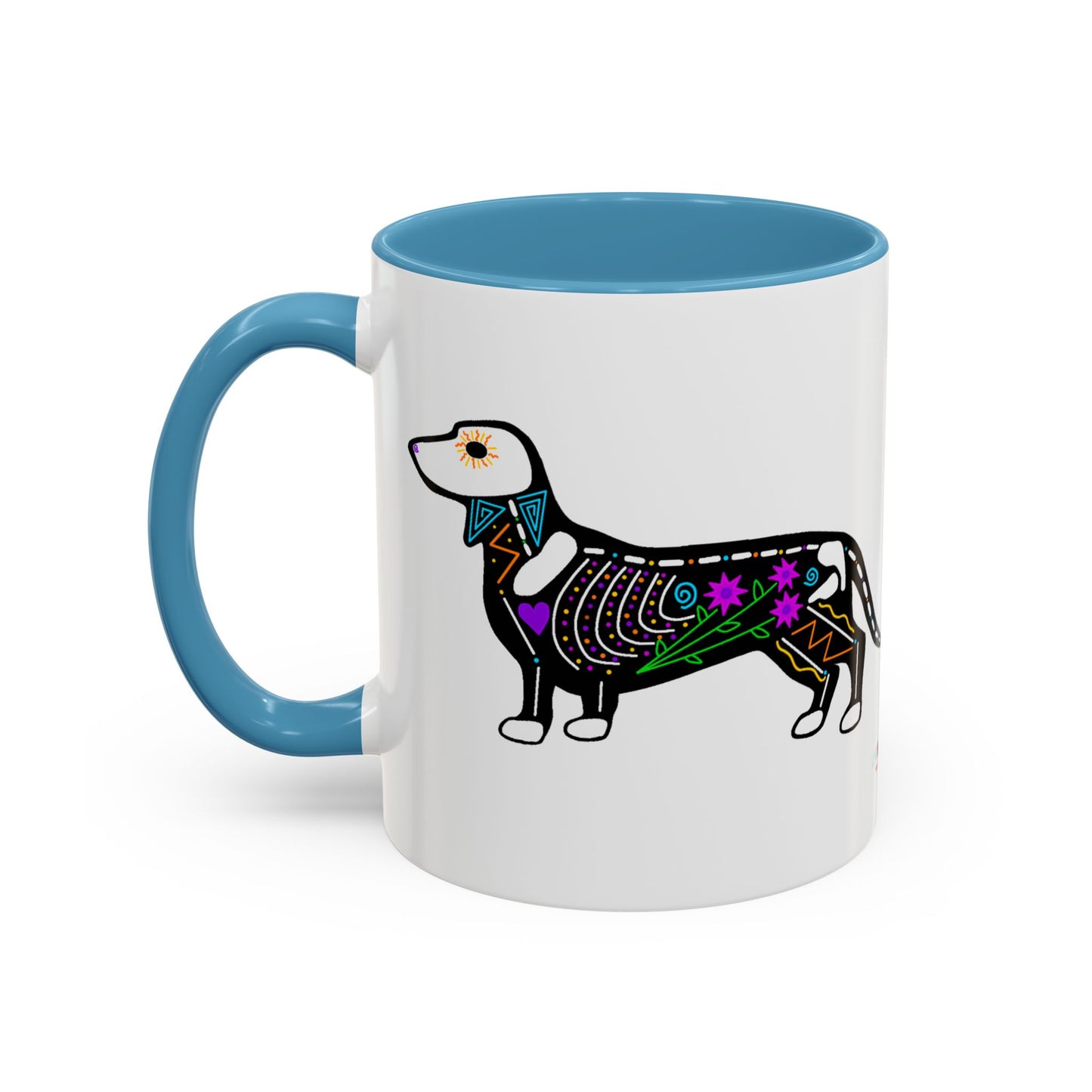 Dia de los Muertos Dachshaund Coffee Mug