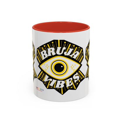 Bruja Vibes Outer Eye Accent Coffee Mug