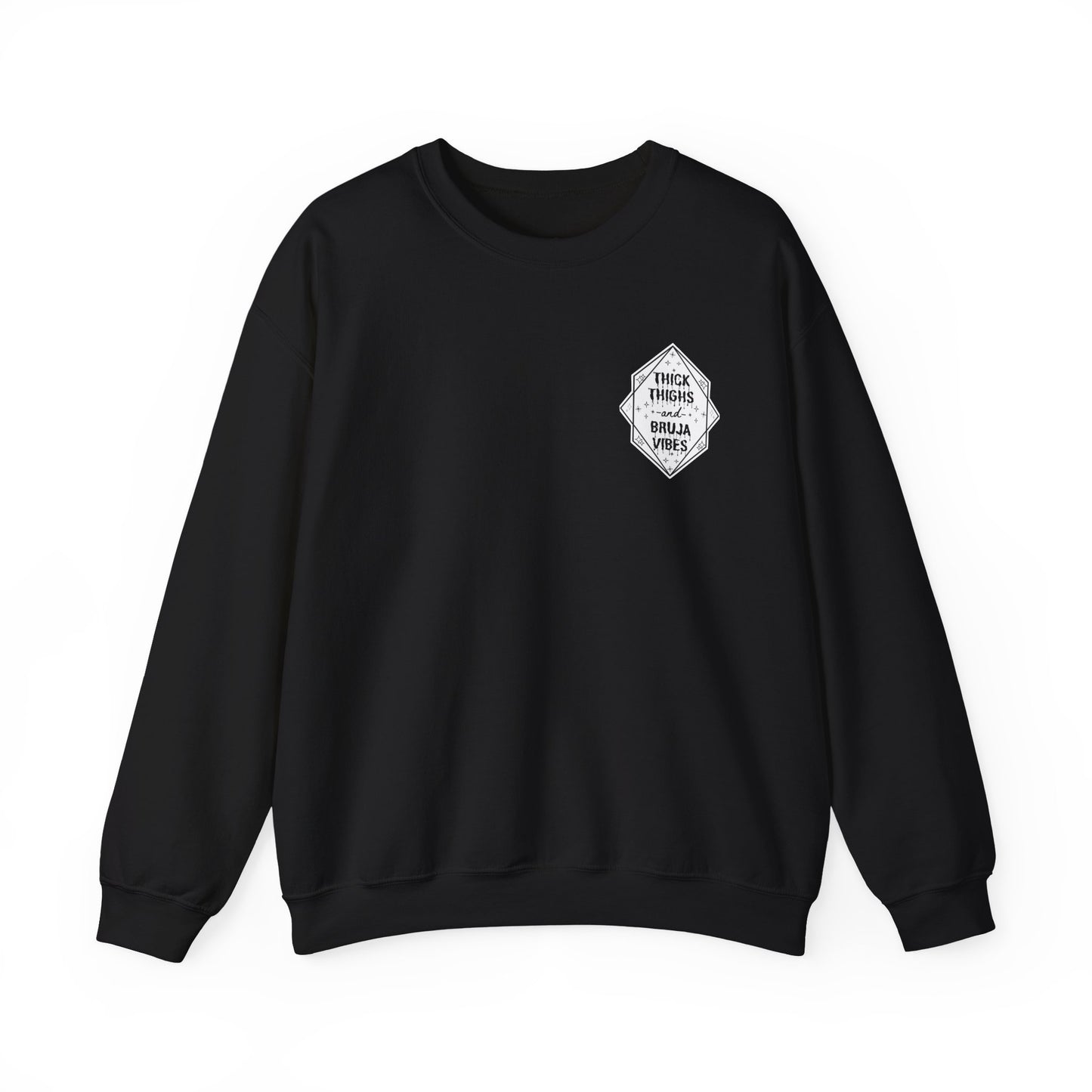 Thick Thighs Bruja Vibes Crewneck Sweatshirt