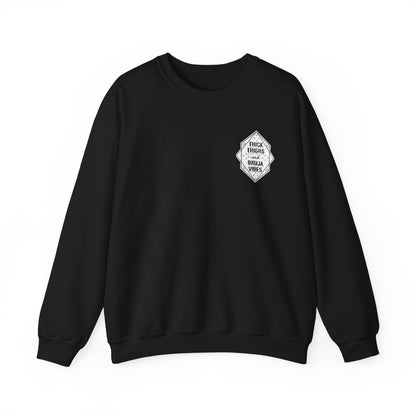 Thick Thighs Bruja Vibes Crewneck Sweatshirt