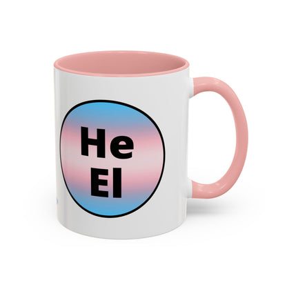 He/El Trans Accent Coffee Mug