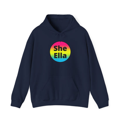 She/Ella Pan Hooded Sweatshirt
