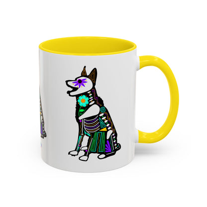 Dia de los Muertos German Shepard Coffee Mug