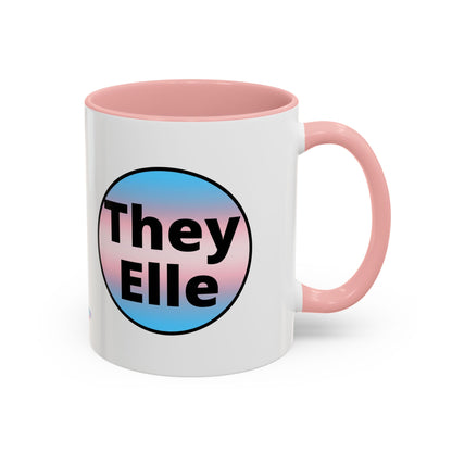 They / Elle Trans Coffee Mug