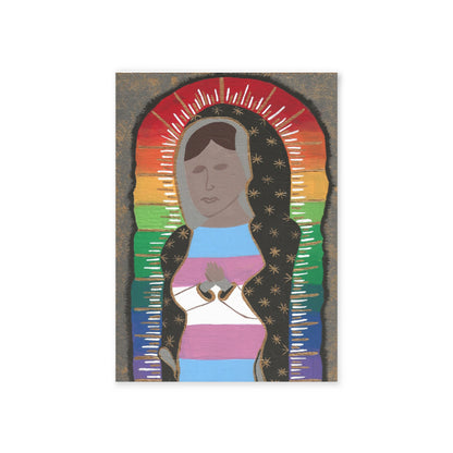 La Virgen Greeting Cards