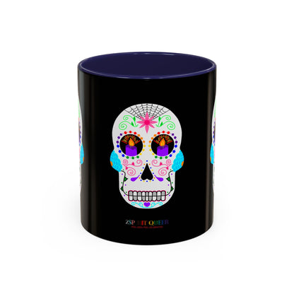 Queer Sugar Skull Coffee Mug