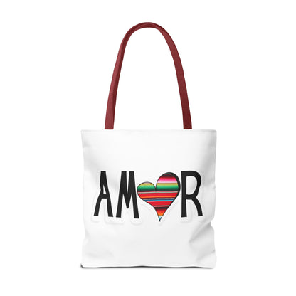 Amor Serape Tote Bag