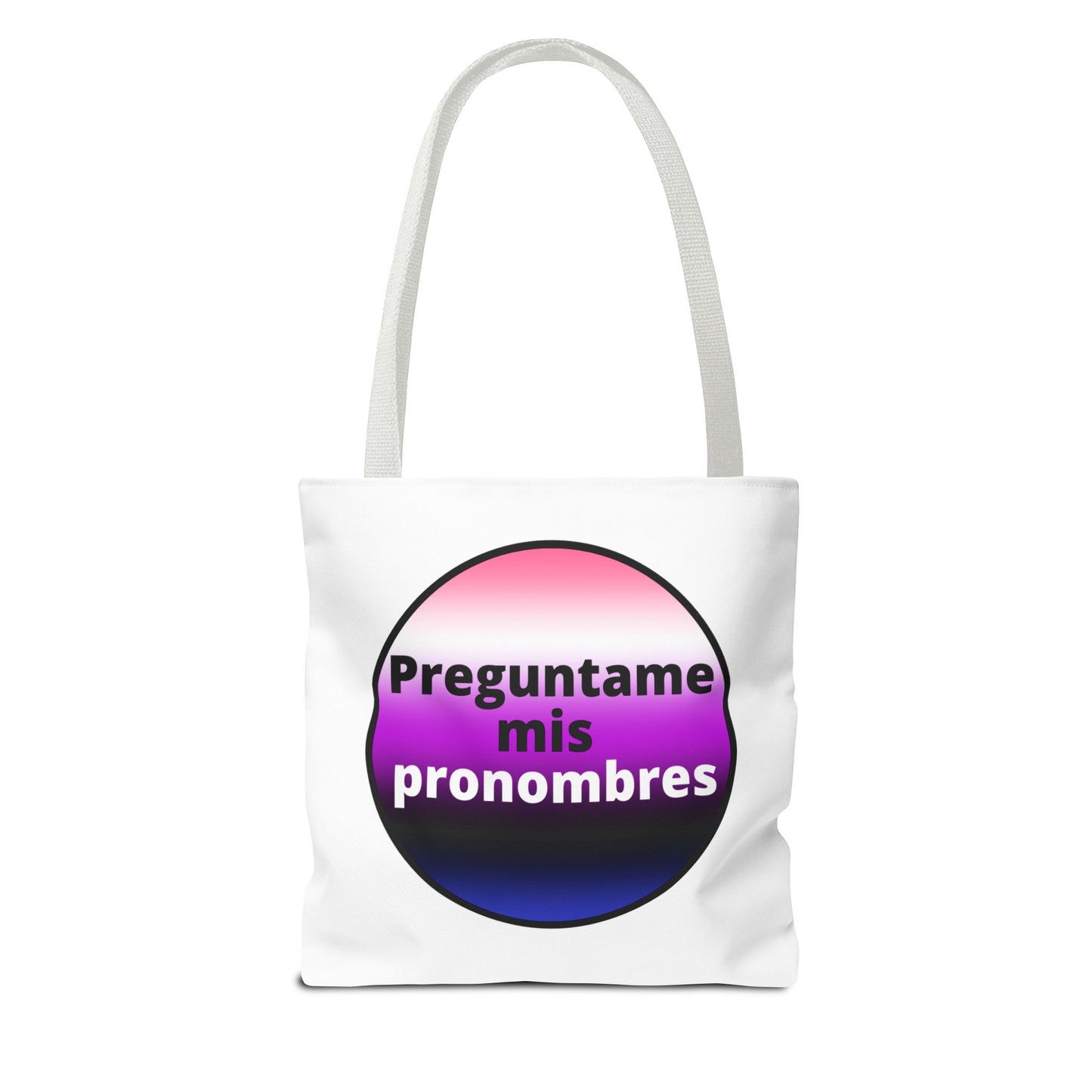 Preguntame mis Pronombres GenderFluid Tote Bag