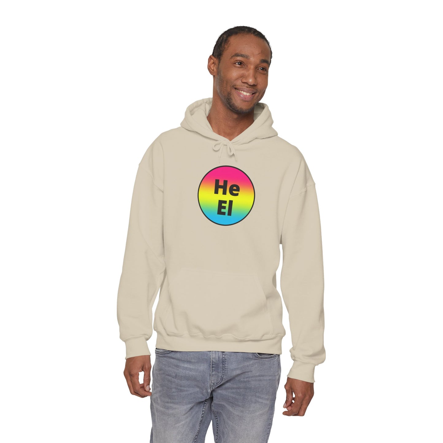 He / El Pan  Hooded Sweatshirt