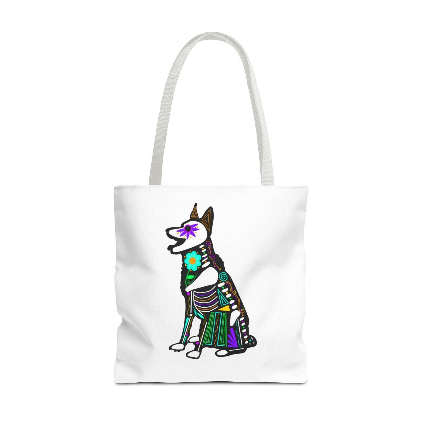 Dia de los Muertos German Shepard Tote Bag