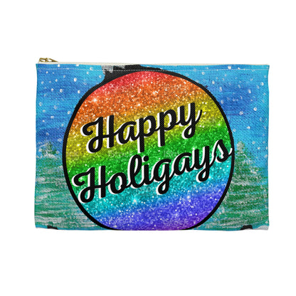 Happy Holigays Accessory Pouch