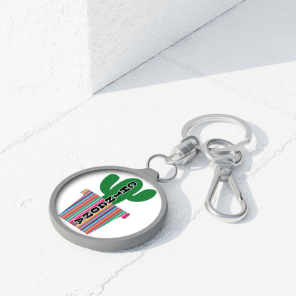 Chingona Cacti Keyring Tag