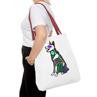 Dia de los Muertos German Shepard Tote Bag