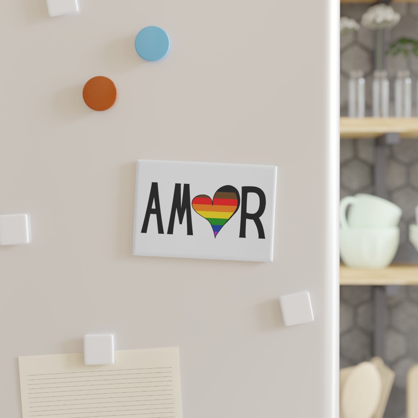 Amor BIPOC Rectangle Magnet