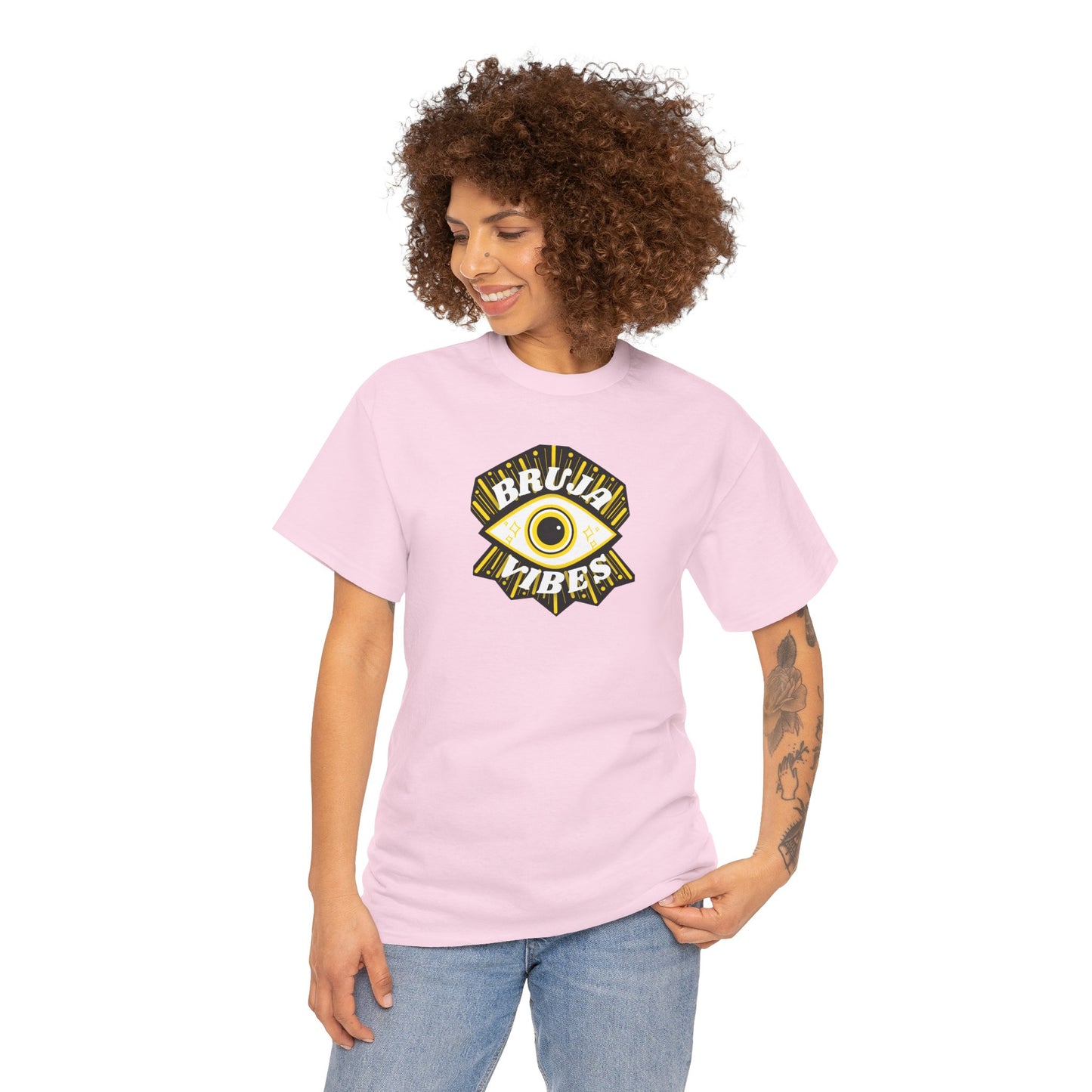 Bruja Vibes Outer Eye Heavy Cotton Tee