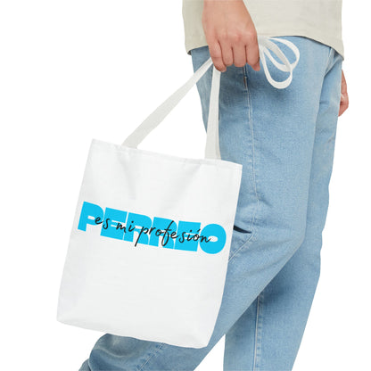 Perreo Es Mi Profesion Blue Tote Bag